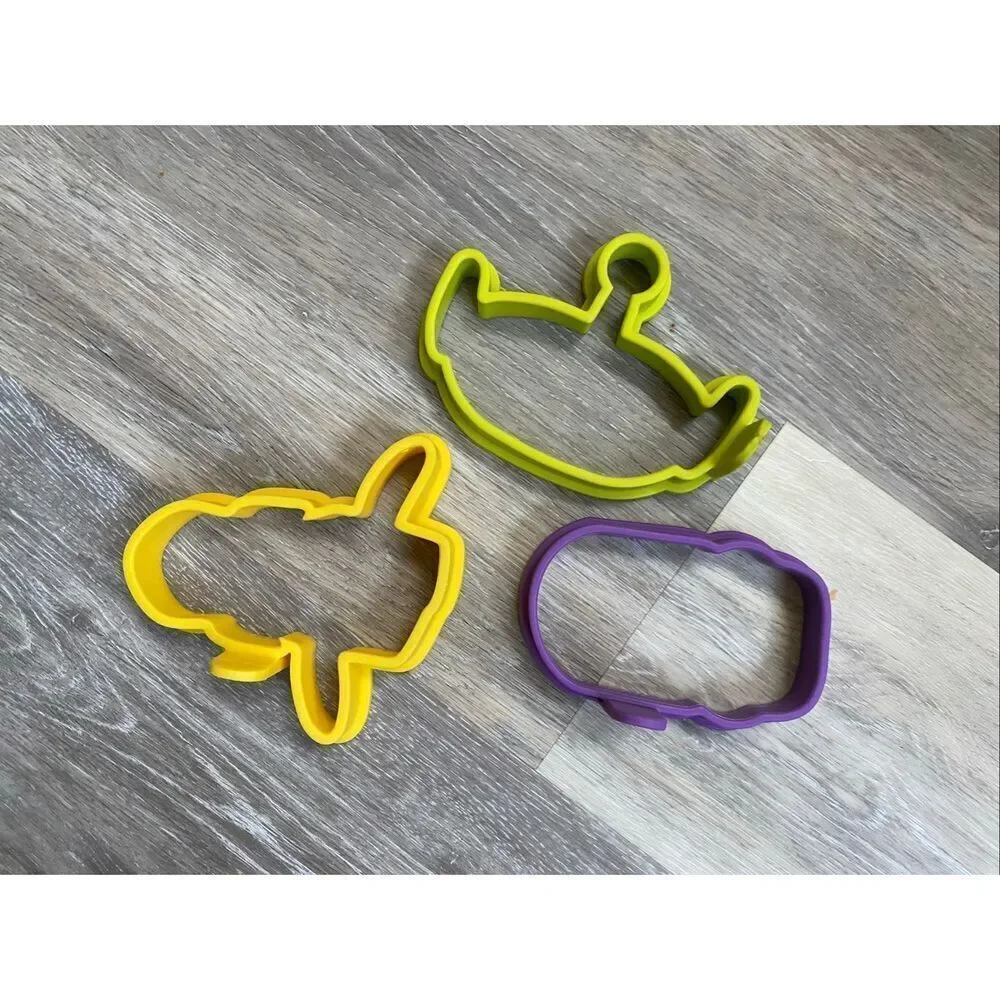 *Pampered Chef TOY STORY 4 Pancake Molds & Stencils Disney Pixar 100114 Woody